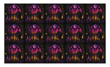 DecoCraft - Studio 1375 - Scenic Tiles Series - Midnight Grimoire - Twilight Apothecary