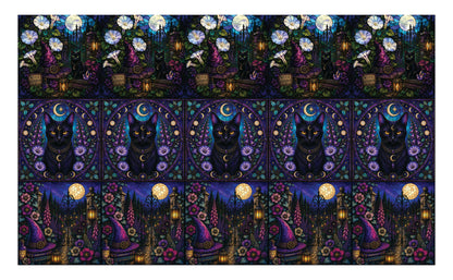 DecoCraft - Studio 1375 - Scenic Tiles Series - Moonlight Botanica Assortment