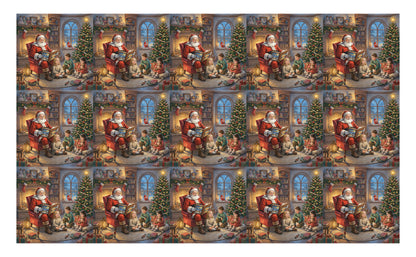 DecoCraft - Studio 1375 - Scenic Tiles Series - Santa's Christmas Memories - Storytime