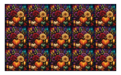DecoCraft - Studio 1375 - Scenic Tiles Series - Velvet Midnight - Glow Bouquet