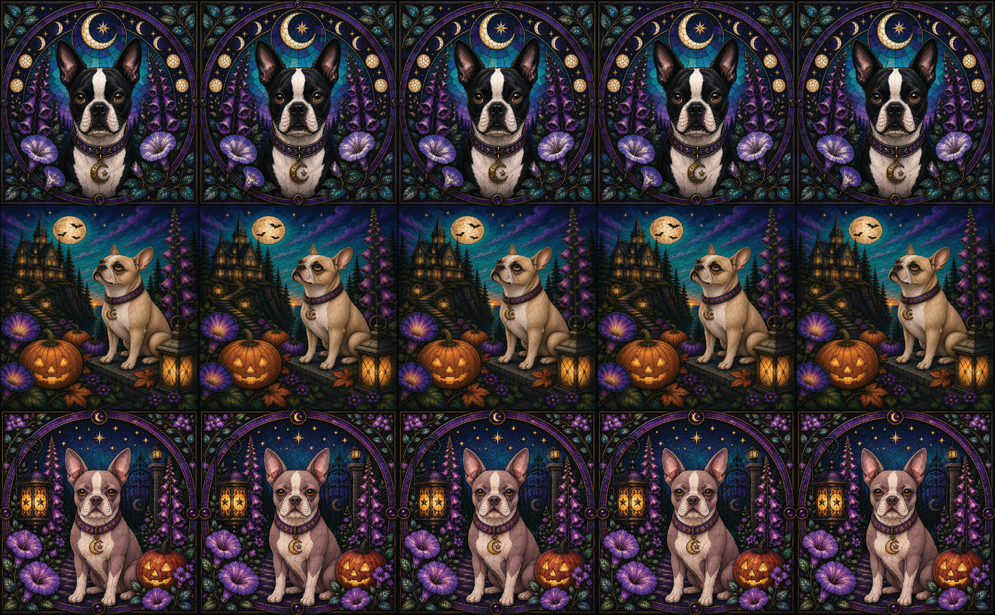 DecoCraft - Studio 1375 - Scenic Tiles Series - Witching Hour Guardians Assortment