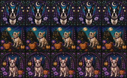 DecoCraft - Studio 1375 - Scenic Tiles Series - Witching Hour Guardians Assortment