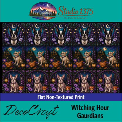 DecoCraft - Studio 1375 - Scenic Tiles Series - Witching Hour Guardians Assortment