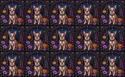 DecoCraft - Studio 1375 - Scenic Tiles Series - Witching Hour Guardians - Lola's Moonlit Garden