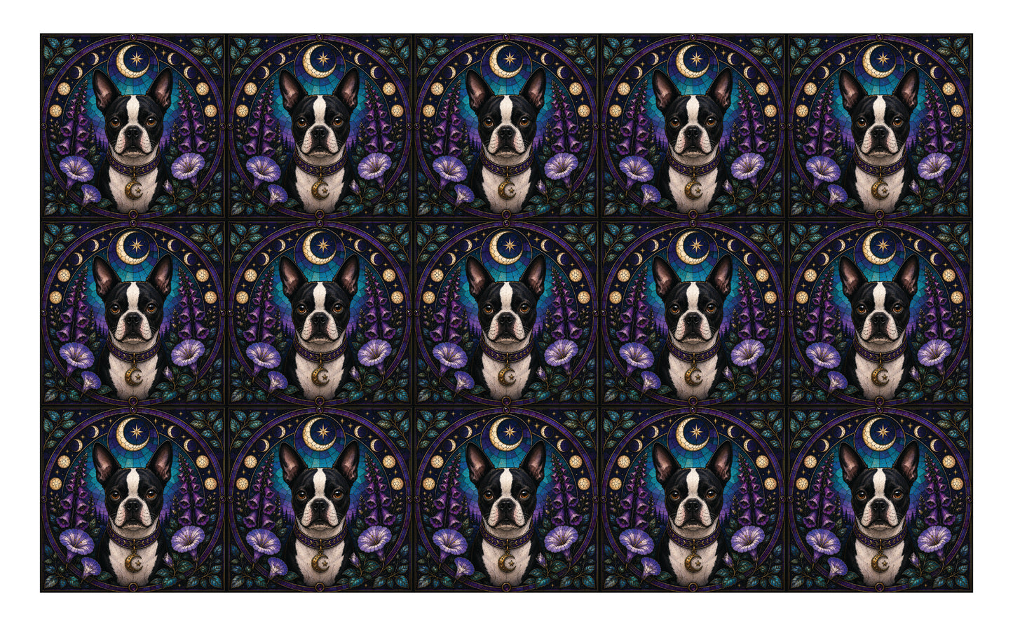 DecoCraft - Studio 1375 - Scenic Tiles Series - Witching Hour Guardians - Moonwatcher