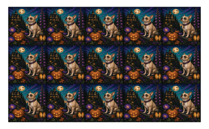 DecoCraft - Studio 1375 - Scenic Tiles Series - Witching Hour Guardians - Pumpkin Watcher