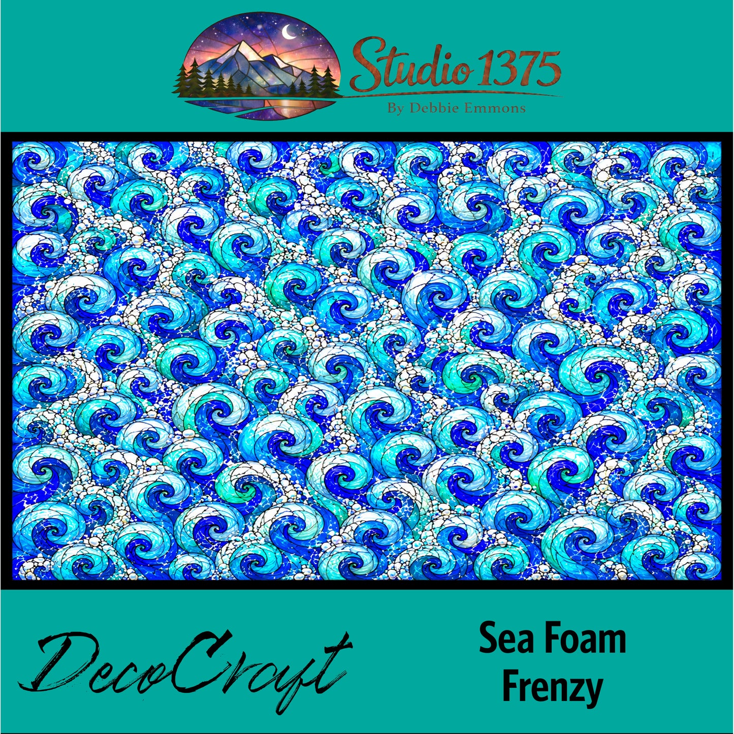 DecoCraft - Studio 1375 -Sea Foam Frenzy