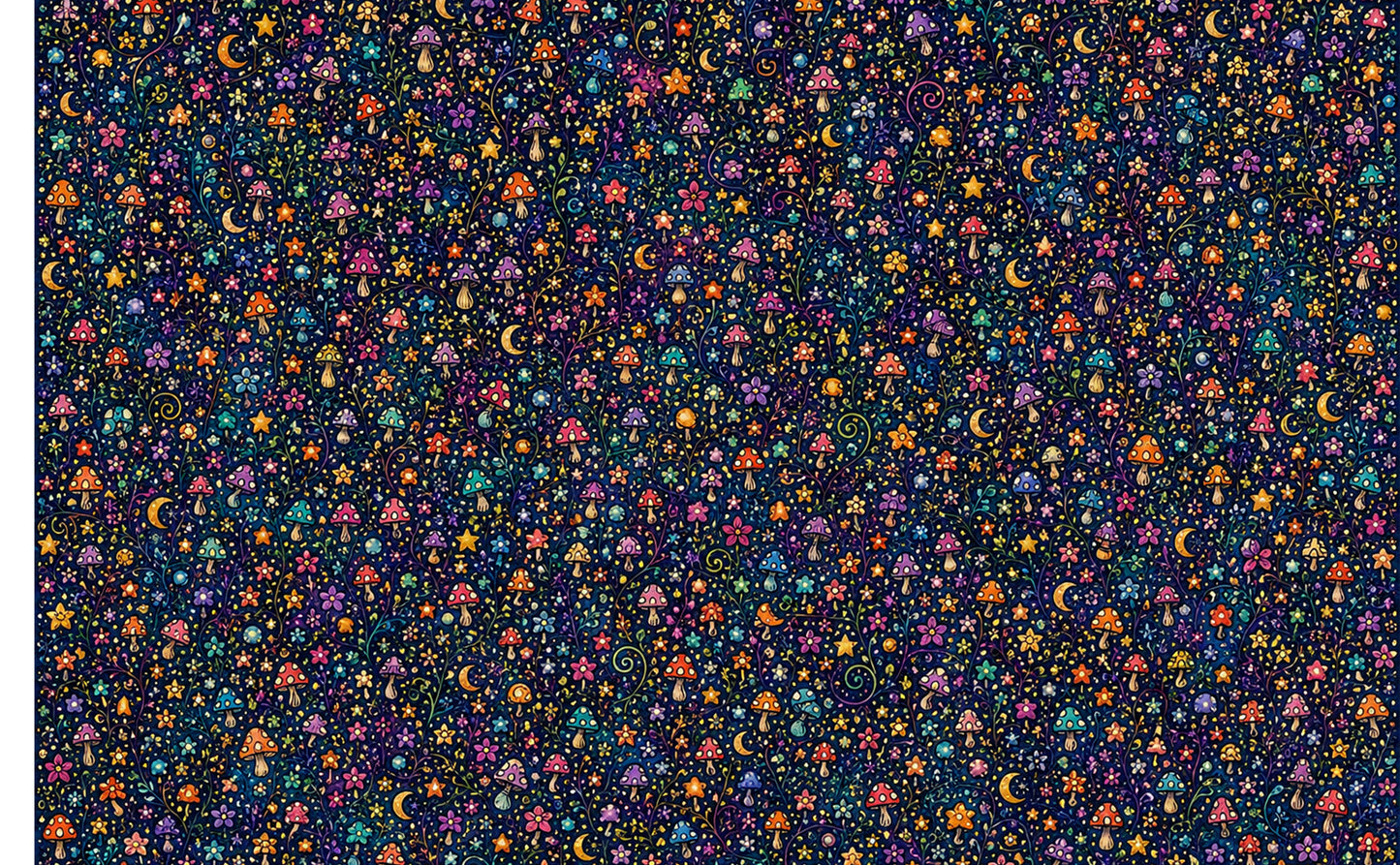 DecoCraft - Studio 1375 -Mushrooms & Blooms - Dark