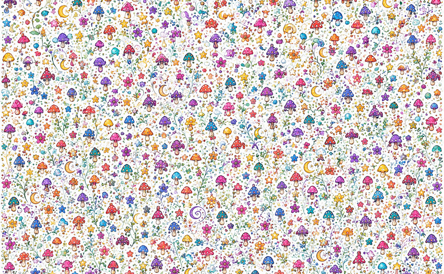 DecoCraft - Studio 1375 -Mushrooms & Blooms - Light