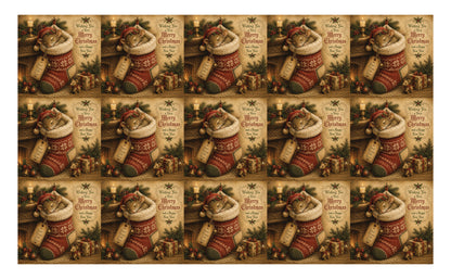 DecoCraft - Studio 1375 - Scenic Tiles Series - Merry Mouse Christmas - Christmas Dreams