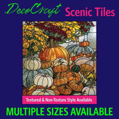 DecoCraft - Scenic Elevated Texture Tiles - Fall - Heirloom Harvest