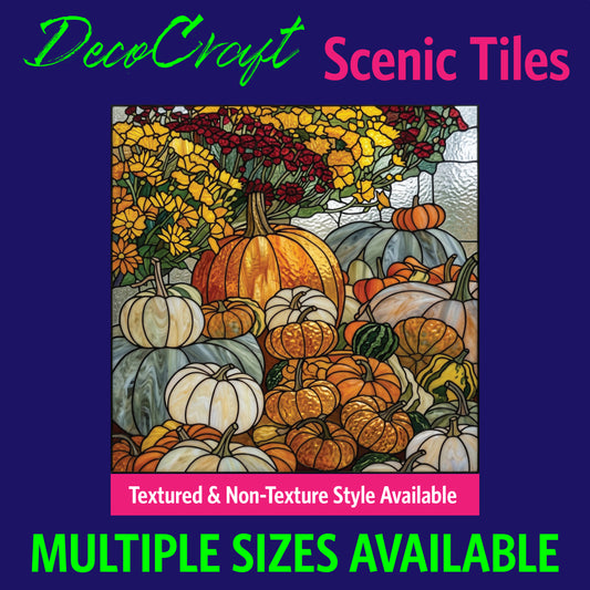 DecoCraft - Scenic Elevated Texture Tiles - Fall - Heirloom Harvest