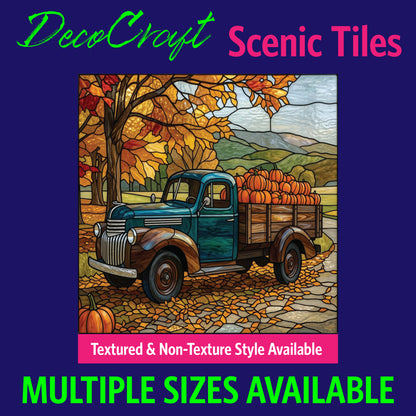 DecoCraft - Scenic Elevated Texture Tiles - Fall - Harvest Haul