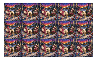 DecoCraft - Studio 1375 - Scenic Tiles Series - Polar Bears - Bringing Christmas Home