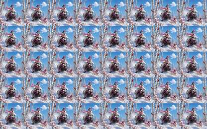 DecoCraft - Studio 1375 - Scenic Tiles Series - Polar Bears - Snowmobile Adventure
