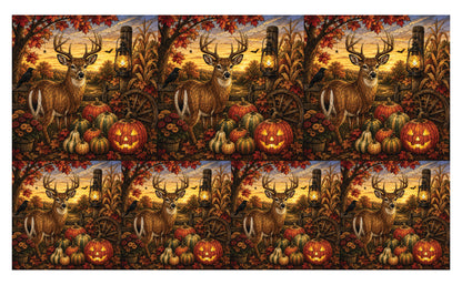 DecoCraft - Studio 1375 - Scenic Elevated Texture Tiles - Deer - Harvest Guardian