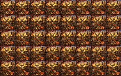 DecoCraft - Studio 1375 - Scenic Elevated Texture Tiles - Deer - Harvest Guardian