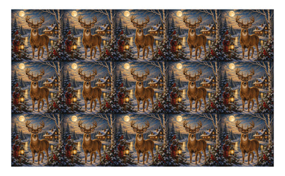 DecoCraft - Studio 1375 - Scenic Tiles Series - Deer - Moonlit Watch