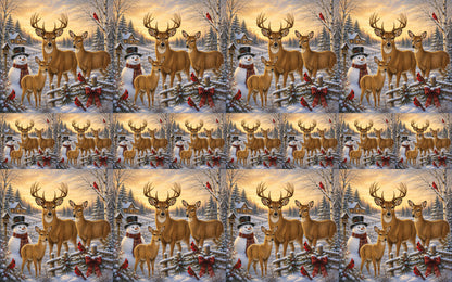 DecoCraft - Studio 1375 - Scenic Tiles Series - Deer - Warm Welcome