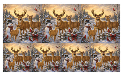 DecoCraft - Studio 1375 - Scenic Tiles Series - Deer - Warm Welcome