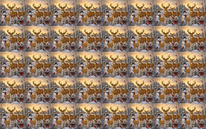 DecoCraft - Studio 1375 - Scenic Tiles Series - Deer - Warm Welcome