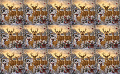 DecoCraft - Studio 1375 - Scenic Tiles Series - Deer - Warm Welcome