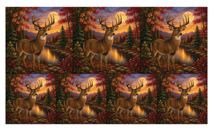 DecoCraft - Studio 1375 - Scenic Tiles Series - Deer - Autumn Buck