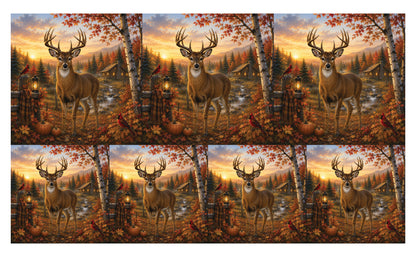 DecoCraft - Studio 1375 - Scenic Tiles Series - Deer - Buck Creek