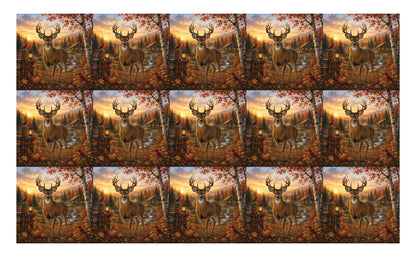 DecoCraft - Studio 1375 - Scenic Tiles Series - Deer - Buck Creek
