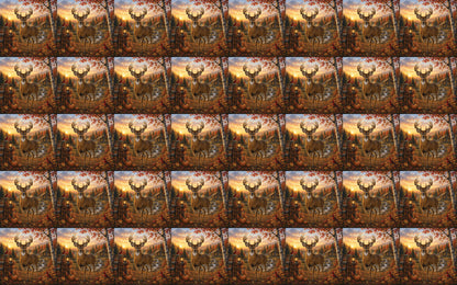 DecoCraft - Studio 1375 - Scenic Tiles Series - Deer - Buck Creek