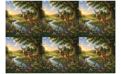 DecoCraft - Studio 1375 - Scenic Tiles Series - Deer Creek
