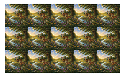 DecoCraft - Studio 1375 - Scenic Tiles Series - Deer Creek