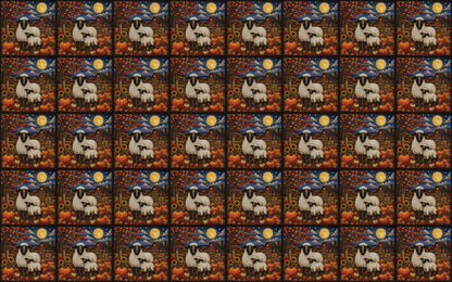 DecoCraft - Studio 1375 - Elevated Textures Scenic Tiles - Homestead Seasons - Harvest Moon Blessings