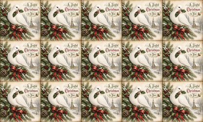 DecoCraft - Studio 1375 - Scenic Tiles Series - Christmas Wishes - A Joyful Christmas