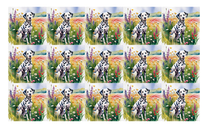 DecoCraft - Scenic Tiles Series - Watercolor Pets - Dalmatian