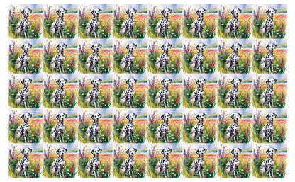 DecoCraft - Scenic Tiles Series - Watercolor Pets - Dalmatian