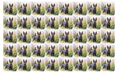 DecoCraft - Scenic Tiles Series - Watercolor Pets - Scottish Terrier