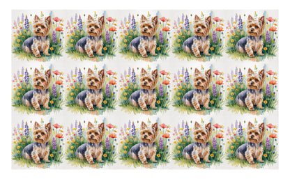 DecoCraft - Scenic Tiles Series - Watercolor Pets - Yorki