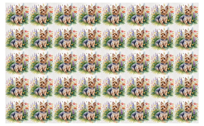 DecoCraft - Scenic Tiles Series - Watercolor Pets - Yorki