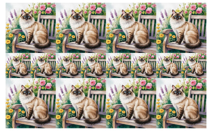 DecoCraft - Scenic Tiles Series - Watercolor Pets - Balinese