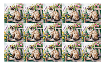 DecoCraft - Scenic Tiles Series - Watercolor Pets - Balinese