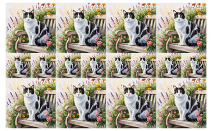 DecoCraft - Scenic Tiles Series - Watercolor Pets - Harlequin II