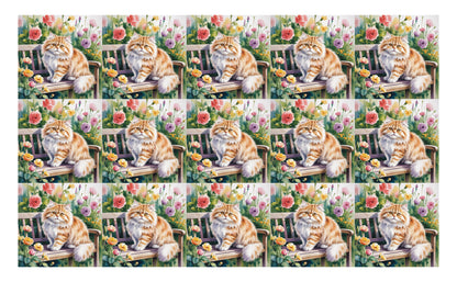 DecoCraft - Scenic Tiles Series - Watercolor Pets - LaPerm
