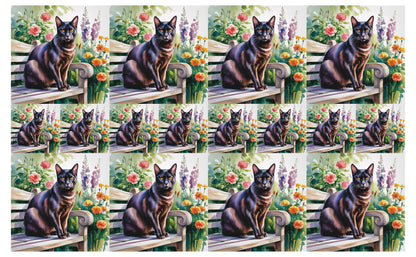 DecoCraft - Scenic Tiles Series - Watercolor Pets - Bombay