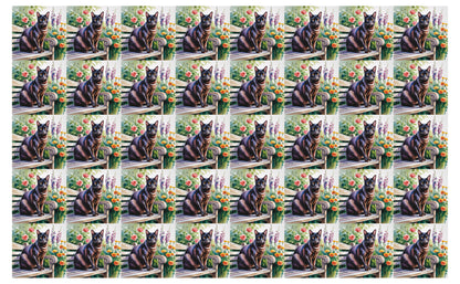 DecoCraft - Scenic Tiles Series - Watercolor Pets - Bombay
