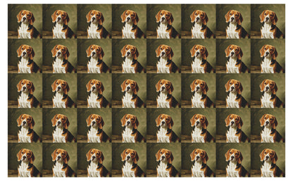 DecoCraft - Scenic Tiles Series - Oil Painting Pets - Beagle
