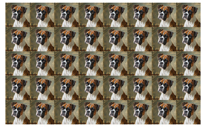 DecoCraft - Scenic Tiles Series - Oil Painting Pets - Boxer
