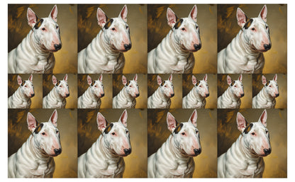 DecoCraft - Scenic Tiles Series - Oil Painting Pets - Bull Terrier