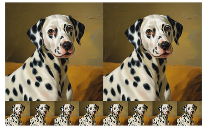 DecoCraft - Scenic Tiles Series - Oil Painting Pets - Dalmatian