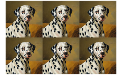 DecoCraft - Scenic Tiles Series - Oil Painting Pets - Dalmatian